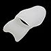 Ewin24 3 Pairs Silicone Gel Pad Bunion Toe Protector Separator Straightener Corrector