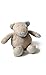 Produktbild SPIELUHR KLEINER NIEDLICHER TEDDY BÄR BABY GESCHENK BRAUN / BLAU