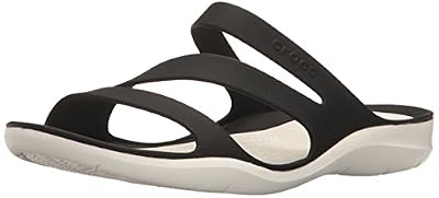 Crocs - Swiftwater Sandale Femmes, EUR: 37.5, Black/White
