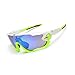 Produktbild Lafeil Sportsonnenbrille Wechselgläser Sportsonnenbrille In Sehstärke Herren Damen Herren Männer Und Frauen Brille Polarisierten Sonnenbrillen Outdoor Reitbrille Dreiteiligen Anzug Weiß Grün