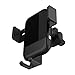 Produktbild PROOY Autotelefonhalter, Instrumententafel Windschutzscheibe Schlot Handy-Halter, QI schnelle drahtlose Aufladung für iPhone Samsung-Serie,Black,Airoutletstyle
