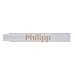 Produktbild Persönlicher Zollstock / Meterstab weiß mit Gravur Philipp