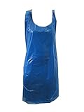 200 Strong Disposable Plastic Aprons Size 27 x 42