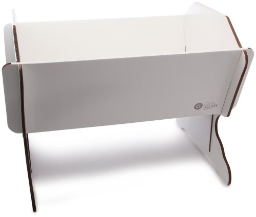 Green Lullabye BERBL Recyclable Eco Cradle White