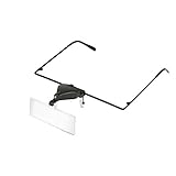 Uhr Reparatur Installationssatz, einzelne Linsen Augengläser 1.5x / 2.5x / 3.5xMagnifying Vergrößerungsglas LED Licht Lupe