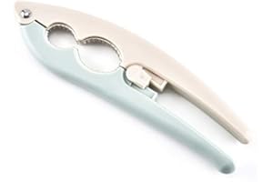 XLKJ Noyer Clip pour Noix, Casse Noix avec Poignées en Caoutchouc, Clip en Noyer Multifonctionnel