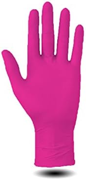 Nitrile Gloves, Pack of 500 disposable gloves Examination Gloves, Powder Free Nitrile Gloves, Non-Sterile, Latex-Free, Puderfreie and Non-Sterile Cooking Gloves Tattoo Tattoo Gloves
