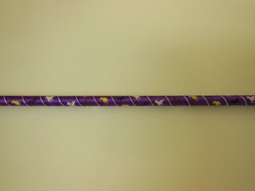 Hyschool Riding Crop/Whip Sparkly Pony Design, Purple