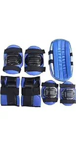 ANCSG Protective Skating/Cycling Guard Kit | Multi Sport Gear for Kids/Teens - Large (12-16yrs) | Head + Elbow + Knee + Hand Guards Skating Kit