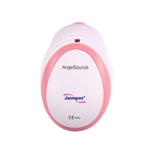 New Angelsounds Baby Fetal Doppler Angel Sound Heart Monitor Detector With FREE CDs + GEL + RECORDING CABLE + BATTERY + NOTE CARD