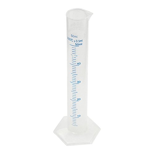 Messzylinder - SODIAL(R)Hoehe 17 cm 50 ml Kunststoff Messzylinder
