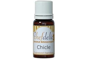 CHEF DELICE Chefdelice Chefdelice Aroma Concentrado Para Glaseados, Helados, Horneados Y Cremas Sabor Chicle, 10Ml Chefdelice 21 g