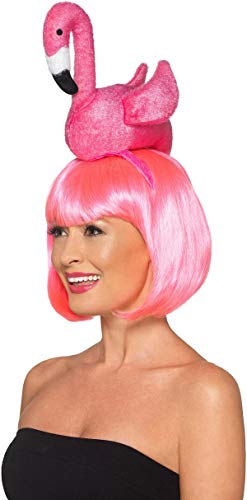 Preisvergleich Produktbild Smiffys Flamingo Headband, Hawaiian Luau Fancy Dress