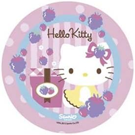 HELLO KITTY CAKE TOPPER 21 CM EDIBLE WAFER / RICE PAPER CUP IV. CAKE TOPPERS BIRTHDAY PARTY KIDS WEDDING DECORATION