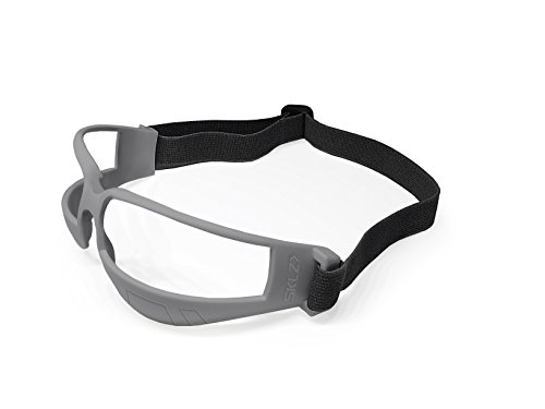 SKLZ Trainingsgerät Court Vision Basketball Dribble Trainingsbrille, Schwarz/Grau, NSK000041