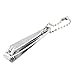 SODIAL(R) Stainless Steel Beaded Keychain Manicure Toenail Nail Trimmer Clippers Silver Tone