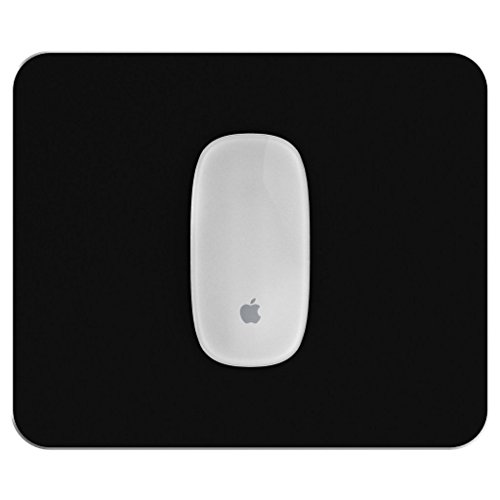 OUTOWIN Gaming Aluminium Mauspad Aluminium-Mausunterlage mit Anti-Skid Gummiunterseite, 250 * 200 * 1.5 mm (Schwarz) - 3