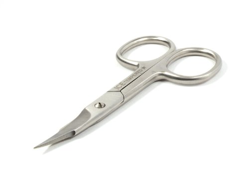 blueINOX Nagelschere mit Turmspitze und leicht gebogener Schneide 9cm Edelstahl rostfrei