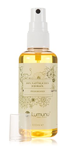 Deluxe reines Jojobaöl (100ml) Lumunu Pflegegold, 100% natürliches Jojobaöl - 2