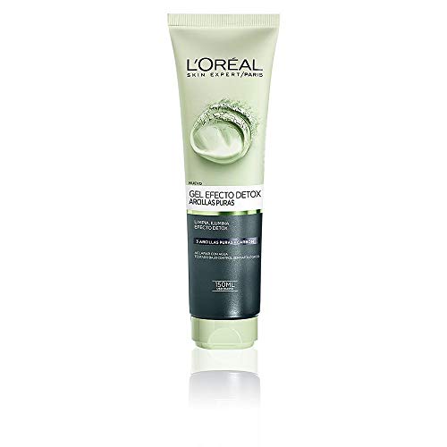 L'Oreal Paris Dermo Expertise Gel Limpiador Efecto Detox Arcillas Puras Negra