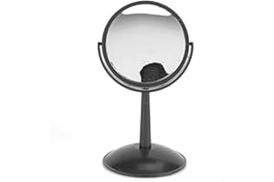 FTVOGUE Alto Espejo Convexo Cóncavo Triple Prisma Herramienta Experimental a Prueba de roturas(Concave Mirror)