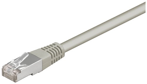 Goobay CAT5e SFTP Netzwerkkabel (2x RJ45, 30m) grau