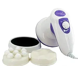 Maharsh enterprise Powerful Whole Body Manipol Massager to Reduce Weight and Fat (White)
