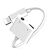 Price comparison product image Headphone Adaptor for Adapter Charger Adapter Cable for 3.5mm Jack Dongle Aux Splitter Converter Adaptor Support to Music and Charge Replacement