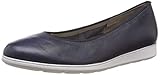 Echtes Leder ARA Damen Sardinia 1213392 Geschlossene Ballerinas Blau 02, 40 EU