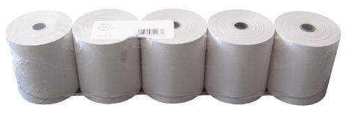 Heipa Technische Papiere GmbH 5508070707 - Rollos de papel térmico (80 x 80 x 12 mm, 80 m, 5 unidades)