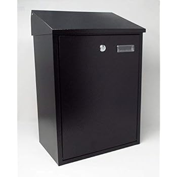 SCATOLA PACCHI HWC-G80, Scatola Pacchi Cassetta Lettere Stand, Acciaio - Foto 4