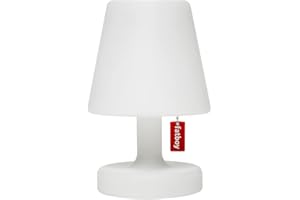 Fatboy® Edison the Petit | Lampe de table/d'extérieur/de chevet | Sans câble & rechargeable via USB Indoor & Outdoor | Blanc | 10" de haut X 6,2" rond