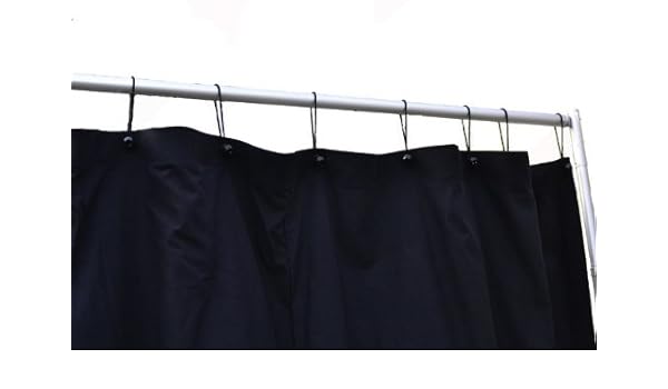 Backdrop Or Stage Curtain Black 10 H X 15 W 16 Oz Commando