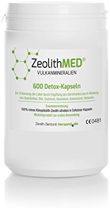 Zeolite MED® 600 Detox Capsules
