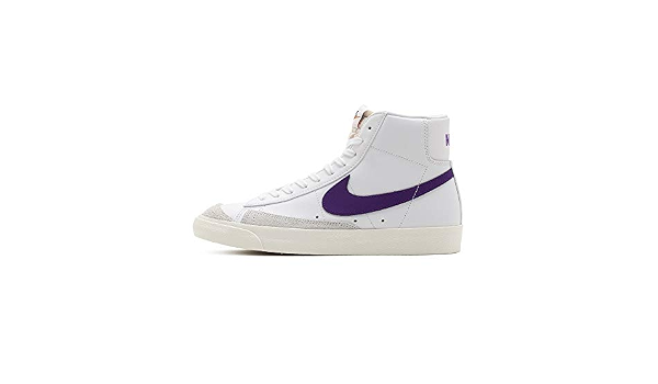 Nike Blazer Mid '77 VNTG, Scarpe da Ginnastica Uomo, Bianco/Viola (Voltage  Purple Sail), 41 EU : Amazon.it: Scarpe e borse