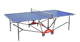tt-platte outdoor test doppelte Kippsicherung in hochgeklapptem Zustand