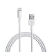 Produktbild Micro-USB-Kabel, ibarbe 1er Pack 6 ft Premium Micro USB Kabel High Speed USB 2.0 A Stecker auf Micro-B-Sync und langlebig Ladekabel Kabel Samsung, HTC, Motorola, Nokia, Android, und mehr (weiß)