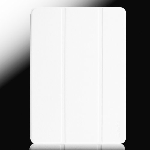 Fintie Apple iPad mini 1 / 2 / 3 Hülle – Smart Shell Case Schutzhülle Tasche Etui- Slim Lightweight Cover Auto Schlaf / Wach, Standfunktion für iPad mini 3 / 2 / 1, Weiß - 2