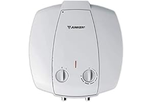RYTE PRO Junkers Grupo Bosch Termo Electrico 10 litros Interior Elacell Pequenos Litrajes (Pequeña abolladura en la parte) Calentador de Agua Vertical, Resistencia Ceramica, 1500w