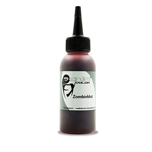 Senjo Color Sangue Liquido Finto in Bottiglia per Trucco Horror Zombie 75ml