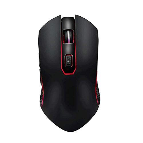 Preisvergleich Produktbild YZPSB Mäuse Silent Click Wireless Mouse 6 Tasten 2000DPI Stummschalten des optischen Computerspiels Die High-End-Spieler und professionellen Gaming-Spieler