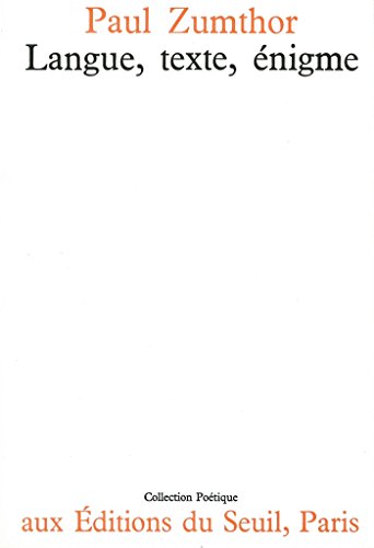 Download Langue, Texte, Enigme