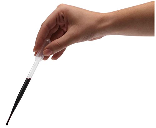 JUNGEN Plastikpipette Einwegstroh 3ML experimentelles Tropfer weiß 100 Stück - 5