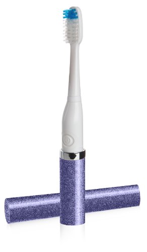 Slim Sonic Toothbrush Lavendar Glitter
