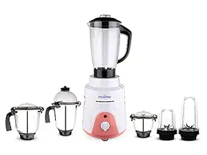 Frontline 1200 Watts Mixer Grinder (6 Jar, White)
