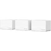 Mercusys Halo H25BE(3-pack) | Wi-Fi 7 Mesh Sistemi | BE3600 Mbps Hız | Fiber Uyumlu | Dual-Band | 3x1G Port | 650 m&sup2; Kapsama 