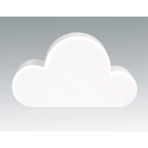 BestOfferBuy Neuheit Wolke Form Magnet Schlüssel Halterung Weiß - 3