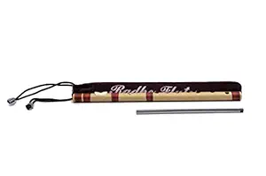 Radhe Flutes PVC Fiber G Sharp Bansuri Higher Octave RIGHT Handed With VELVET COVER