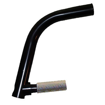 MESSINGSHLAGER Cornes pour guidon de vélo la paire - couleur noir