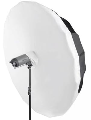 Walimex Pro Diffuseur parapluie réflecteur blanc, diamètre180 cm
